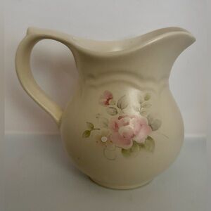 Pfaltzgraff Tea Rose Ceramic Stoneware Creamer